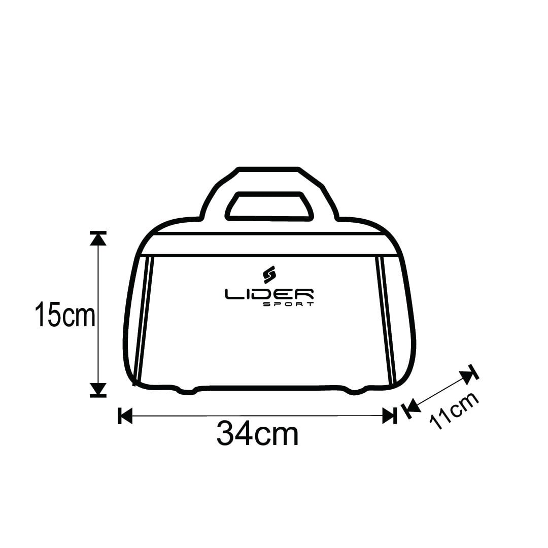 Lider Sport - uniformes esportivos - Porta Chuteira Medidas